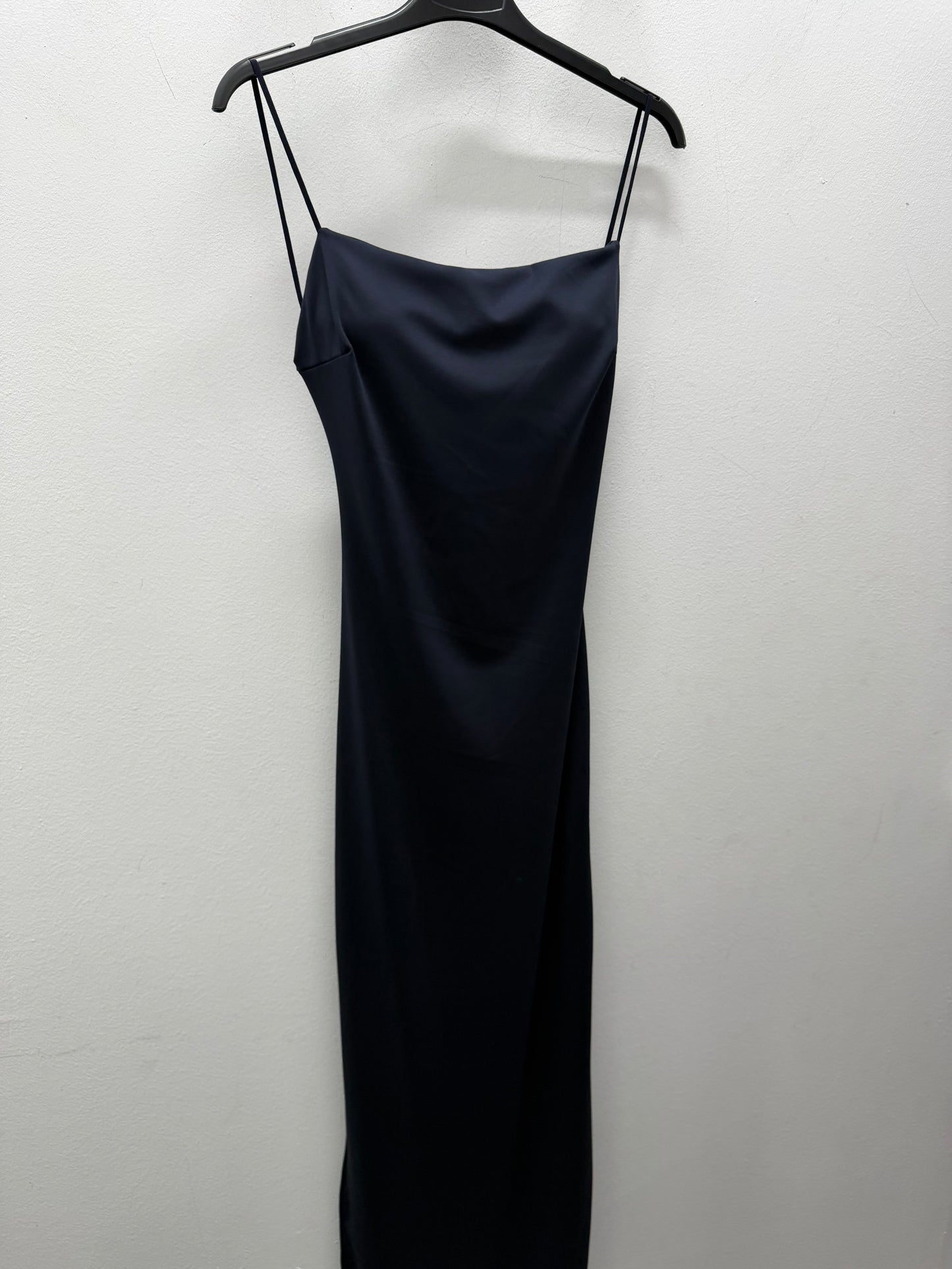 Vestido licra azul liso