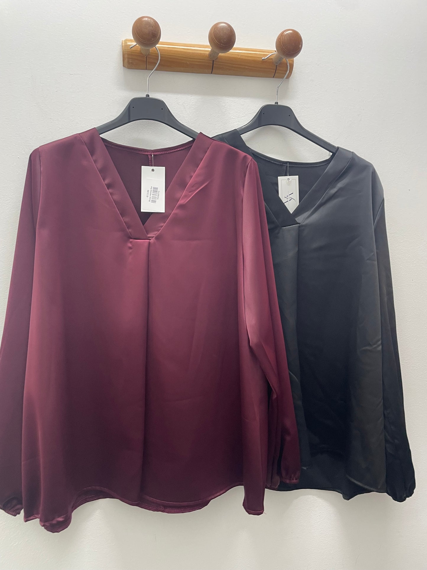 Blusa viscosa lisa
