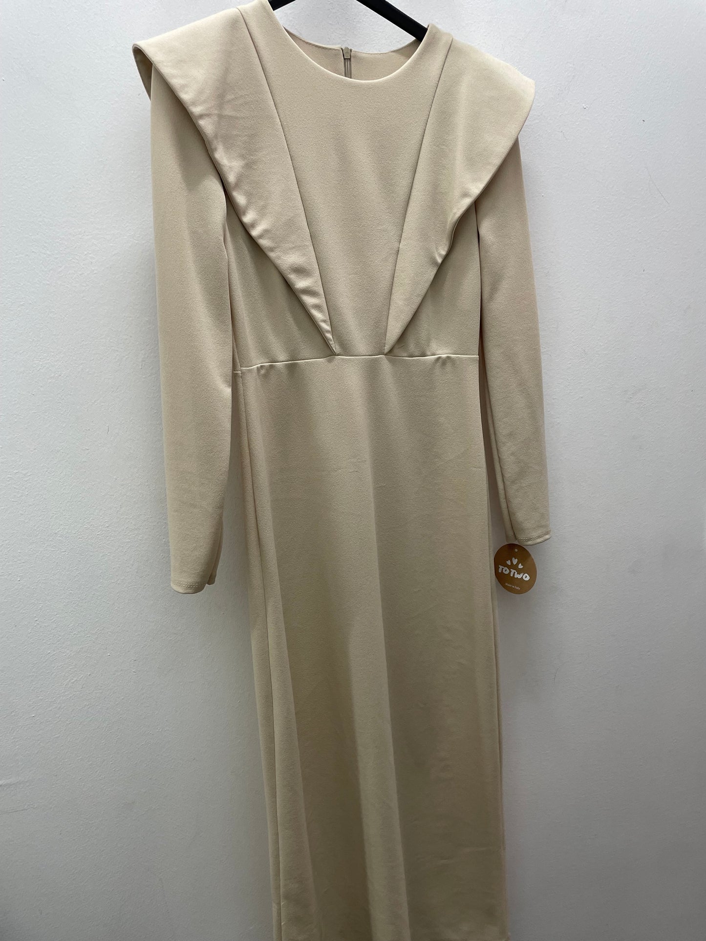 Vestido beige