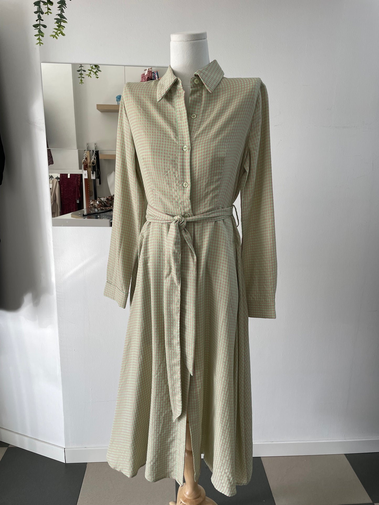 Vestido cuadros