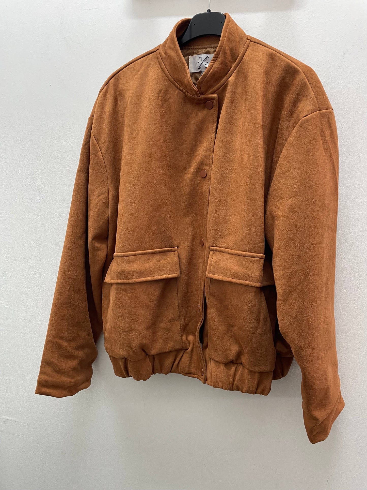 Bomber marrón botones