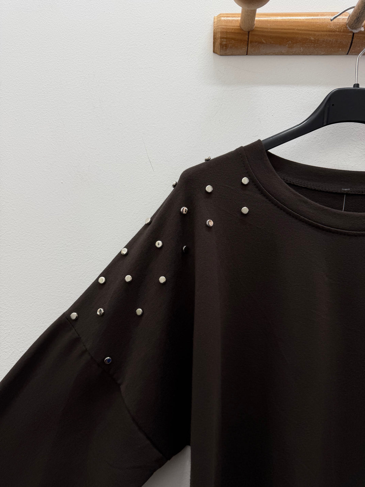 Sudadera tachuela