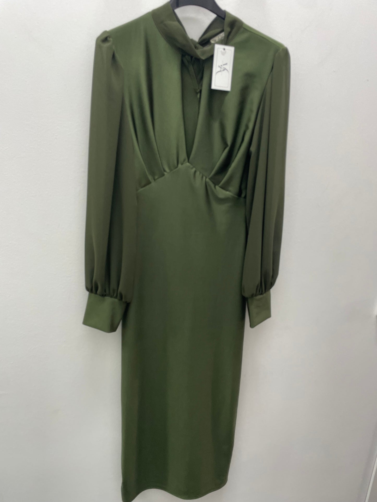 Vestido verde oliva