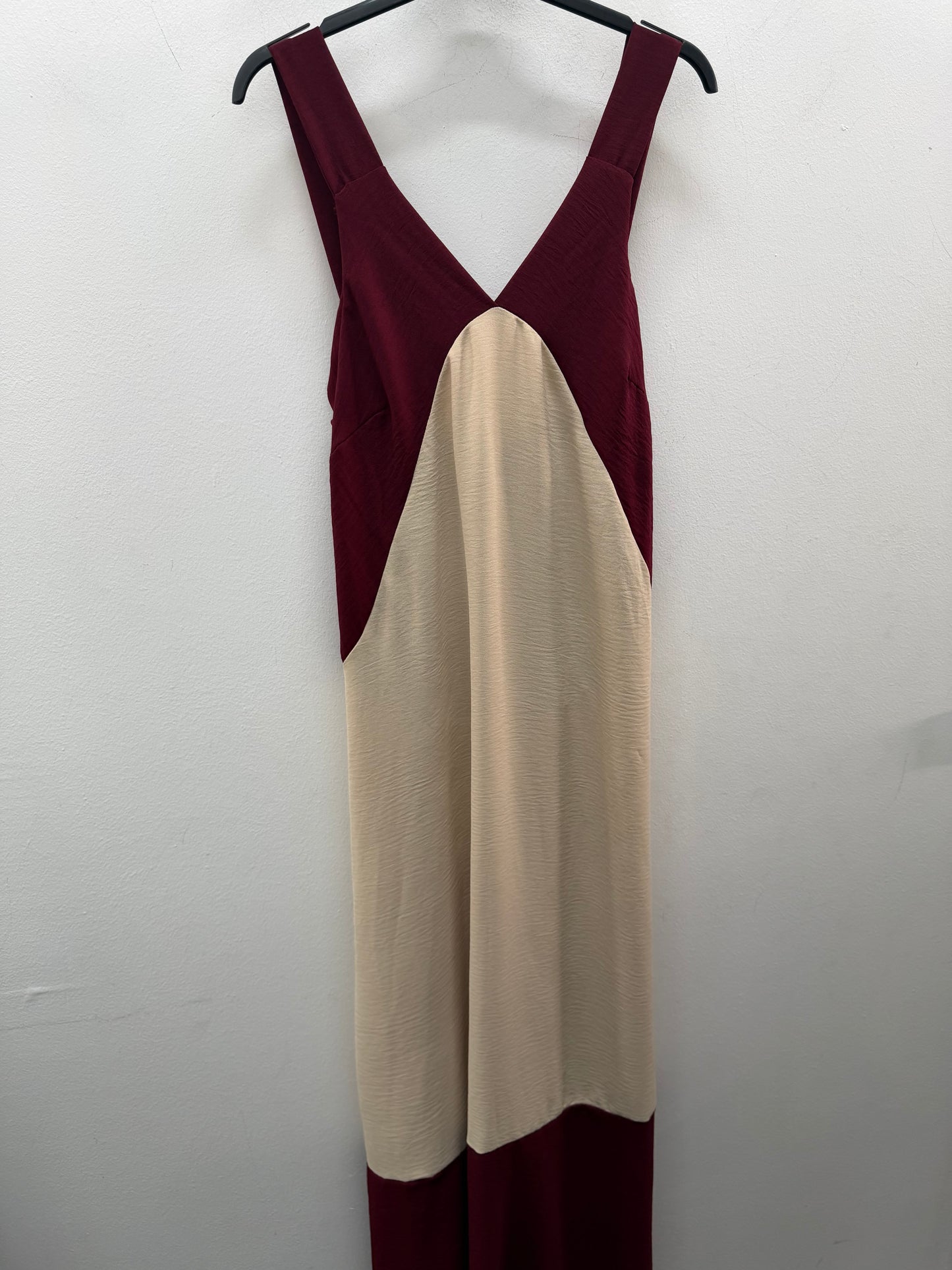 Vestido bicolor