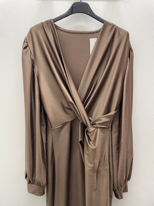 Vestido taupe