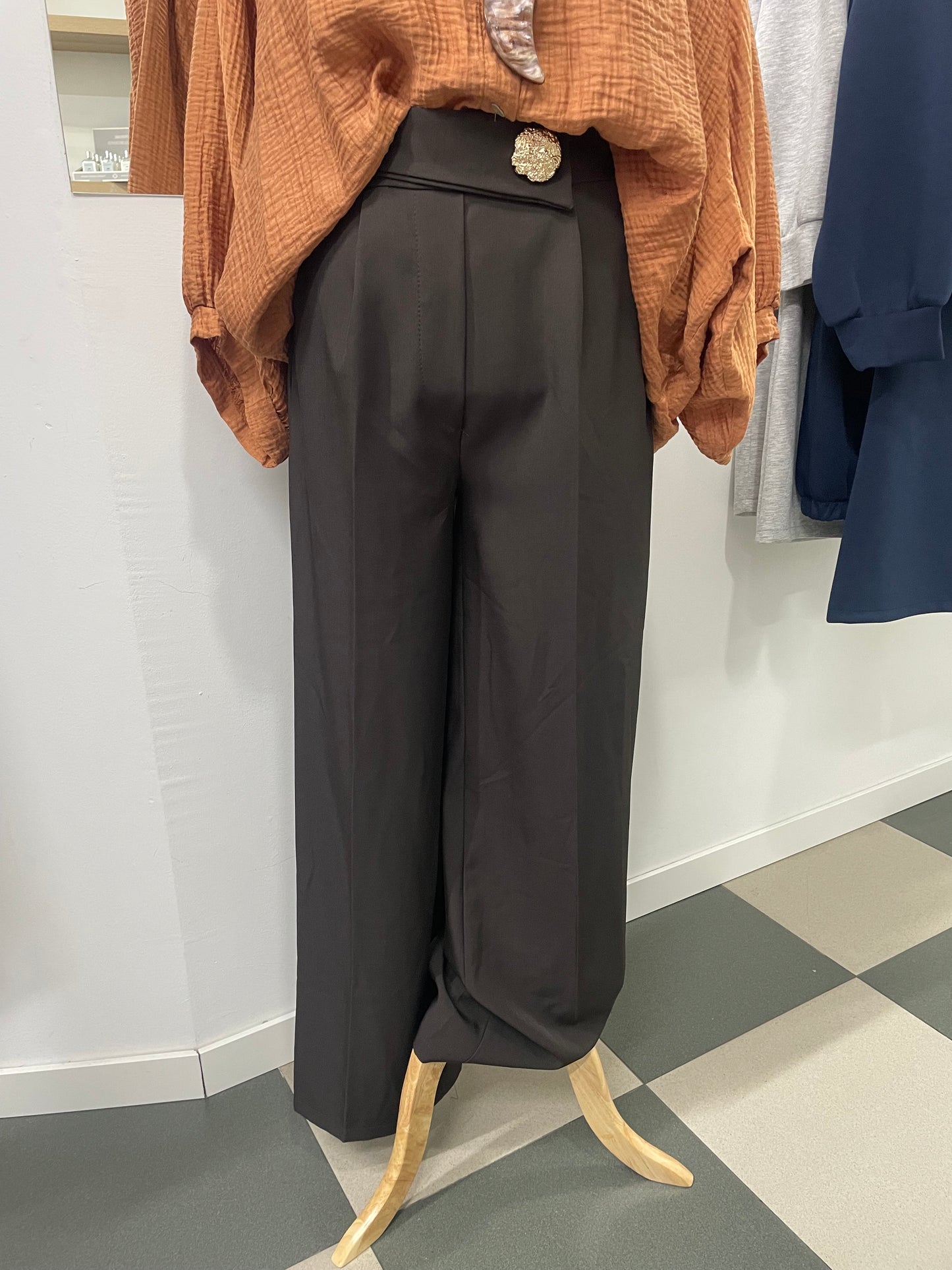 Pantalon broche