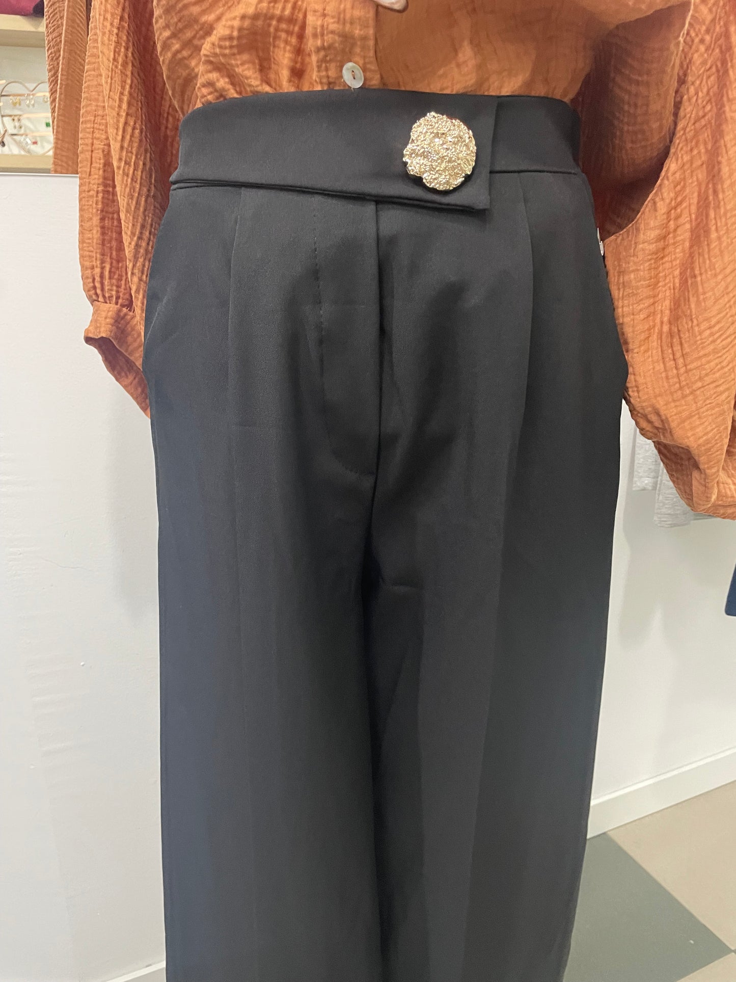 Pantalon broche