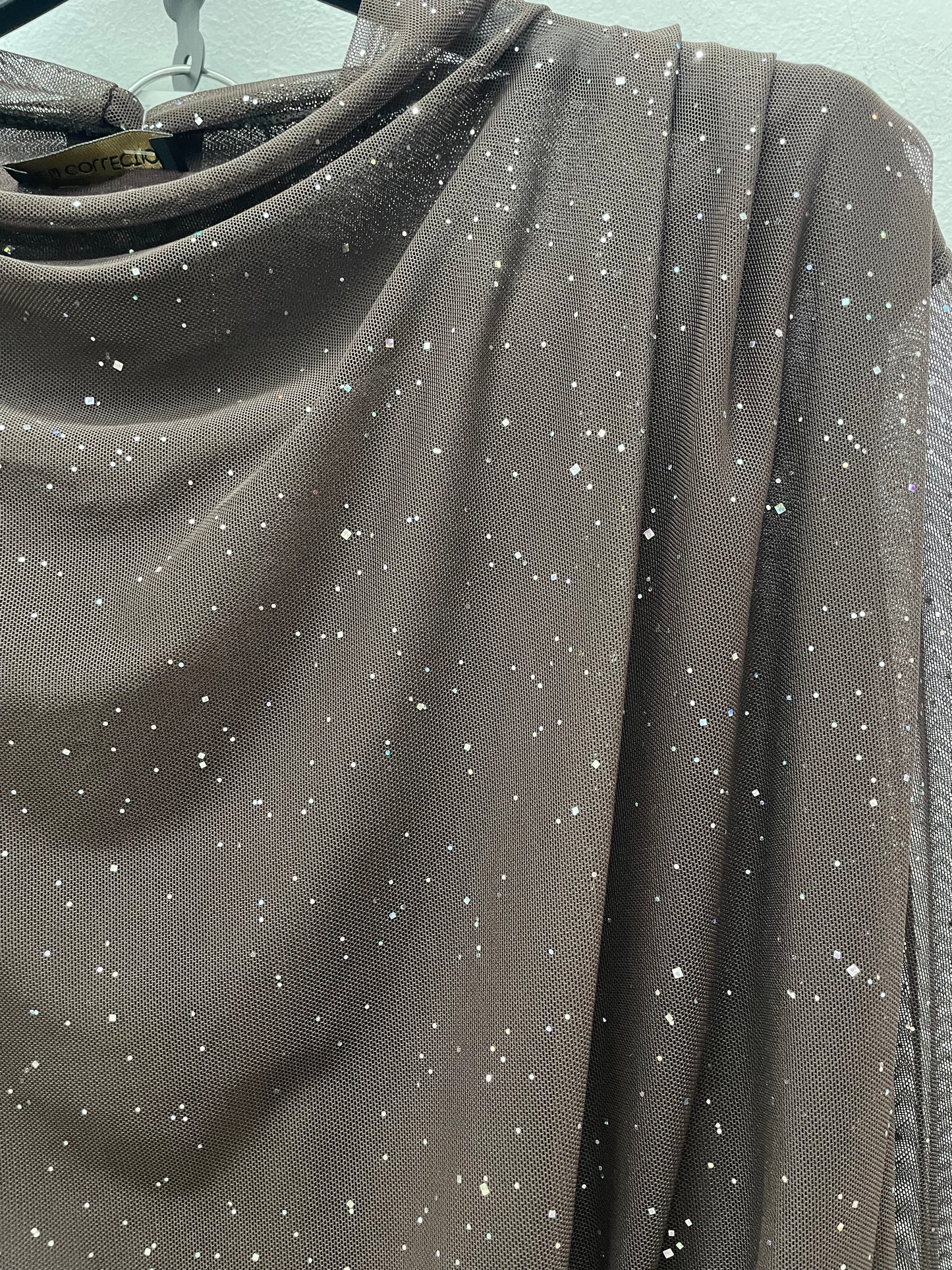 Conjunto chocolate brillo