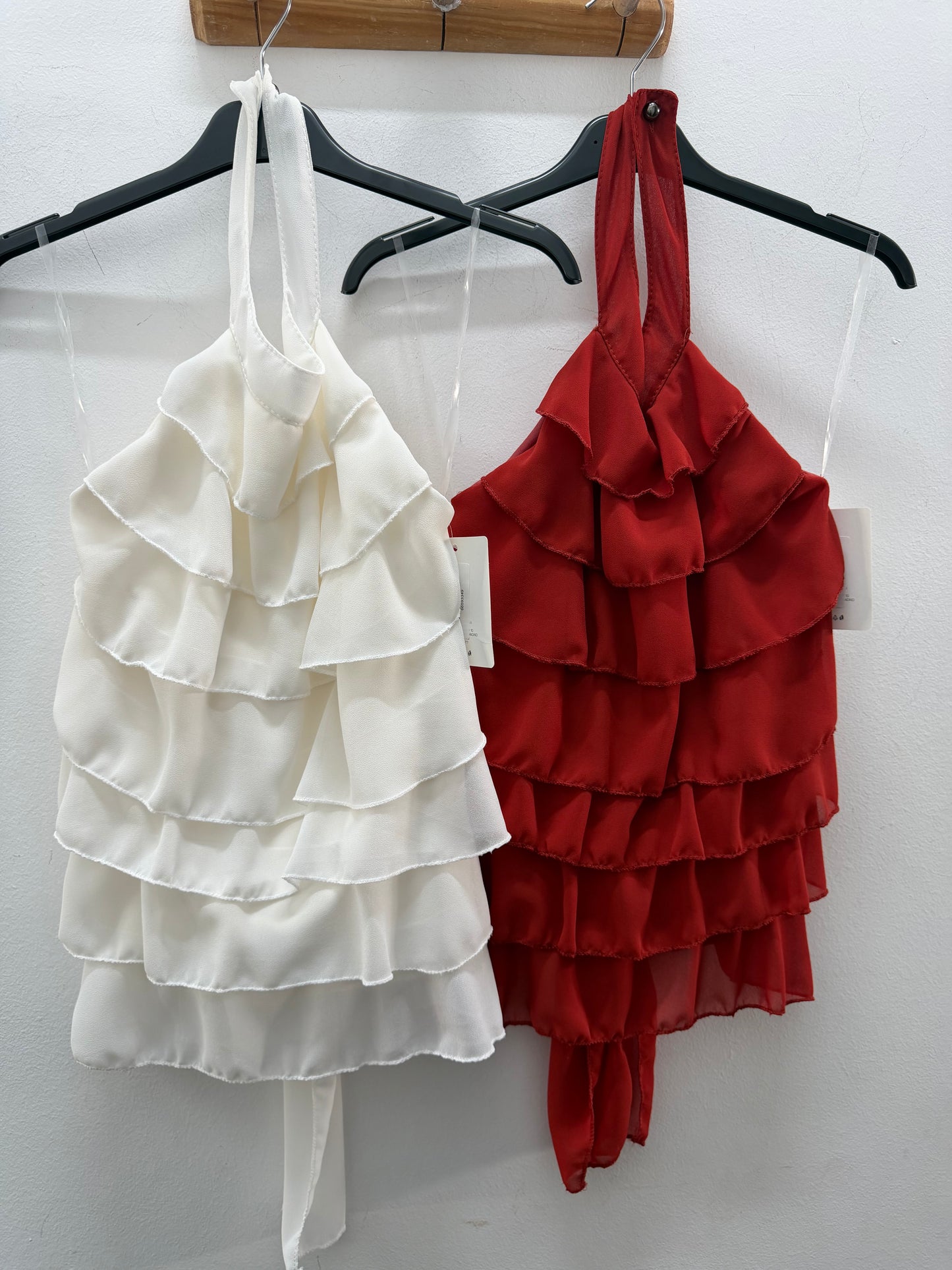 Blusa volantes