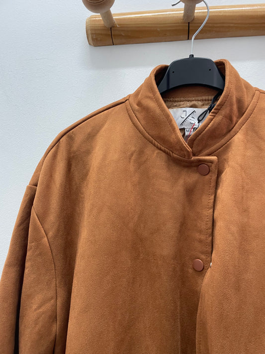 Bomber marrón botones