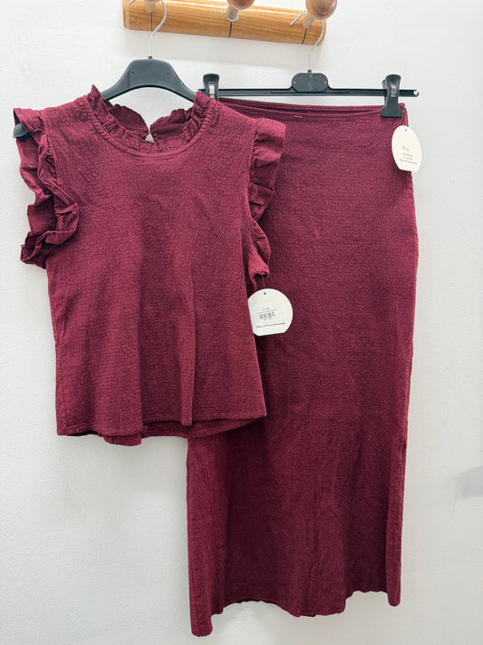 Conjunto p.abeja falda