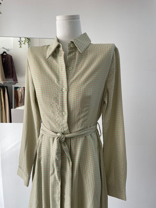Vestido cuadros