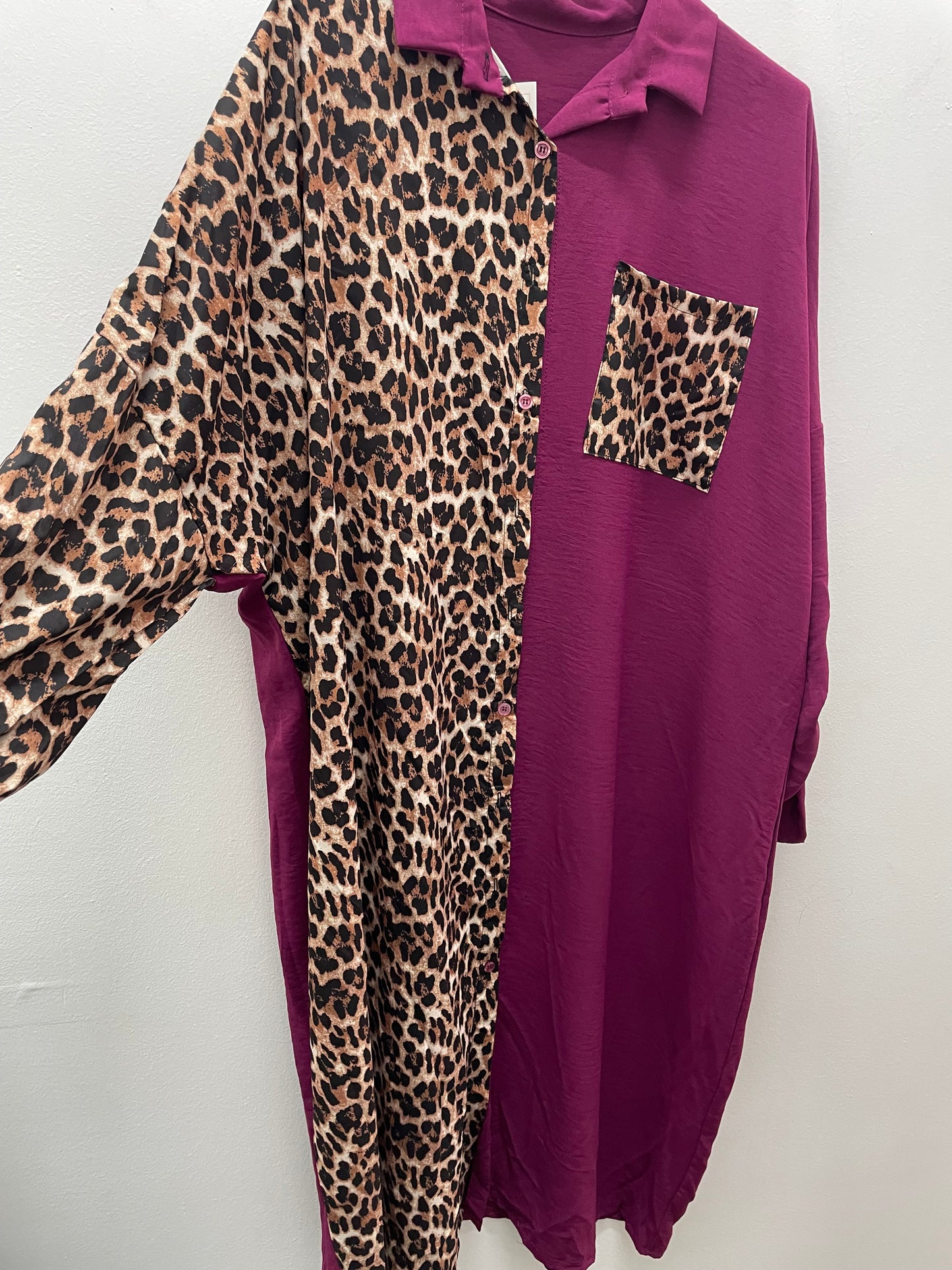 Vestido leopardo curvy