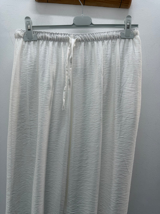 Pantalón bombacho lino