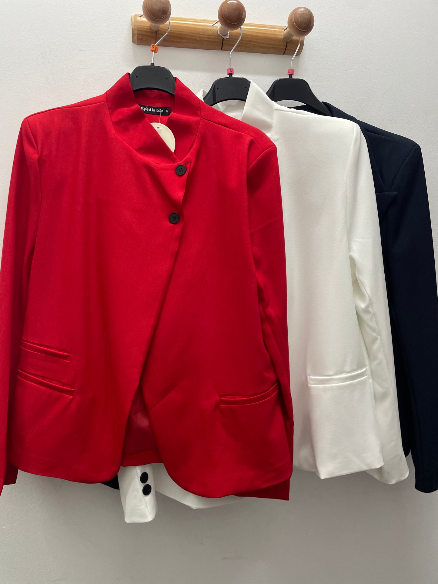 Blazer botón cuello