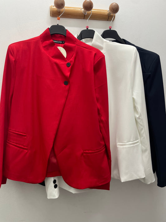 Blazer botón cuello