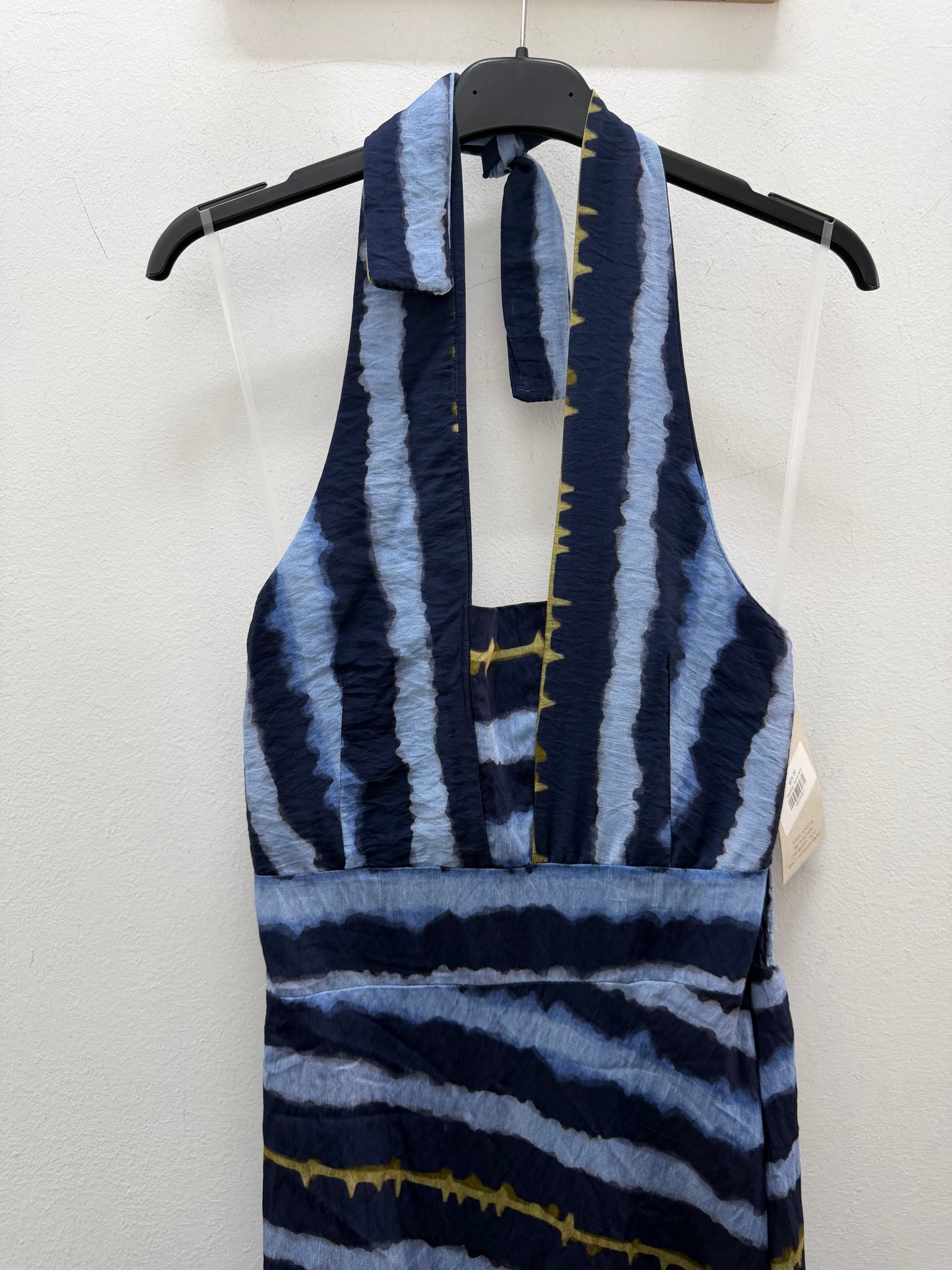 Vestido rayas azul