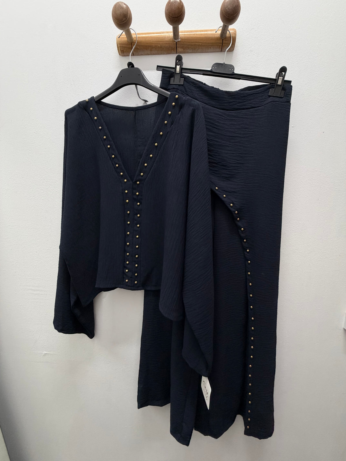 Conjunto azul tachuela