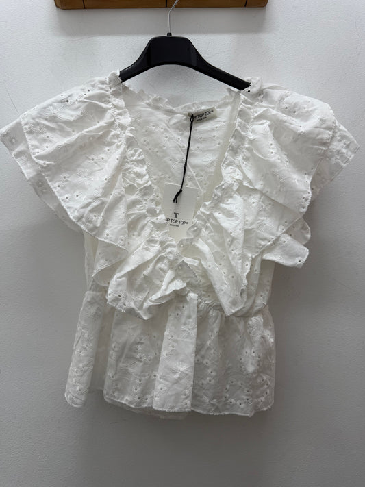 Blusa perforada