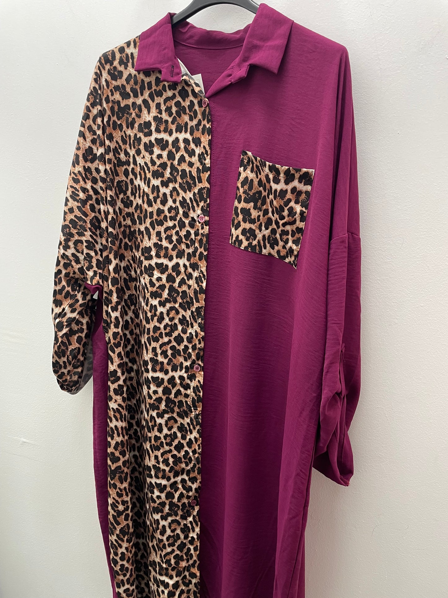 Vestido leopardo curvy
