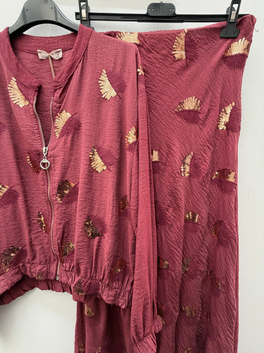 Conjunto lentejuela