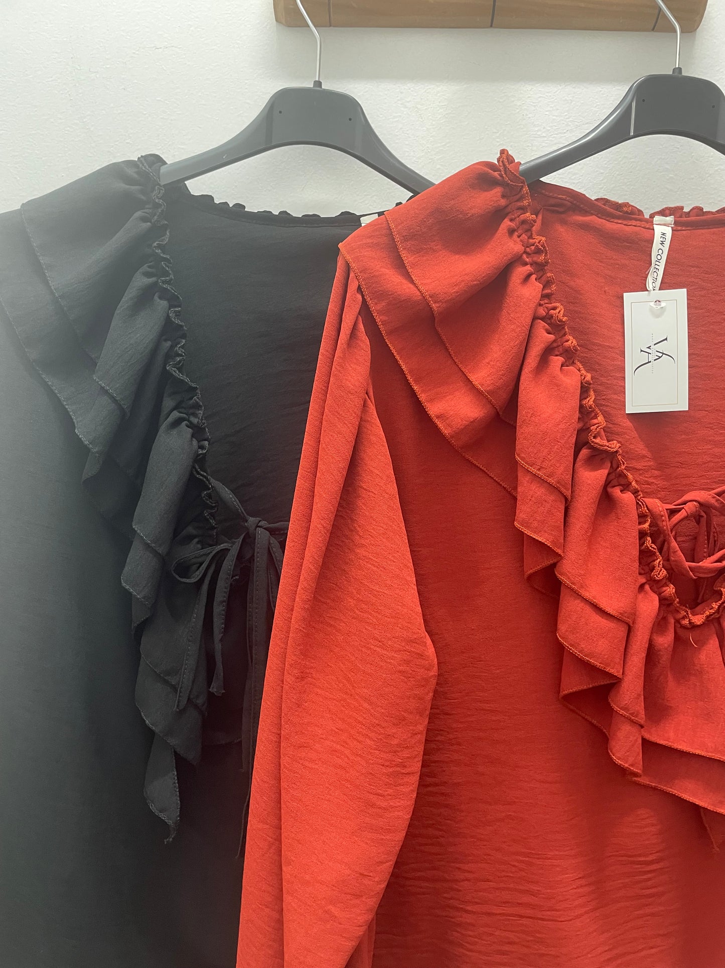 Blusa volante curvy
