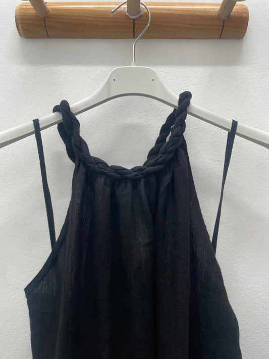 Blusa cuello ondas