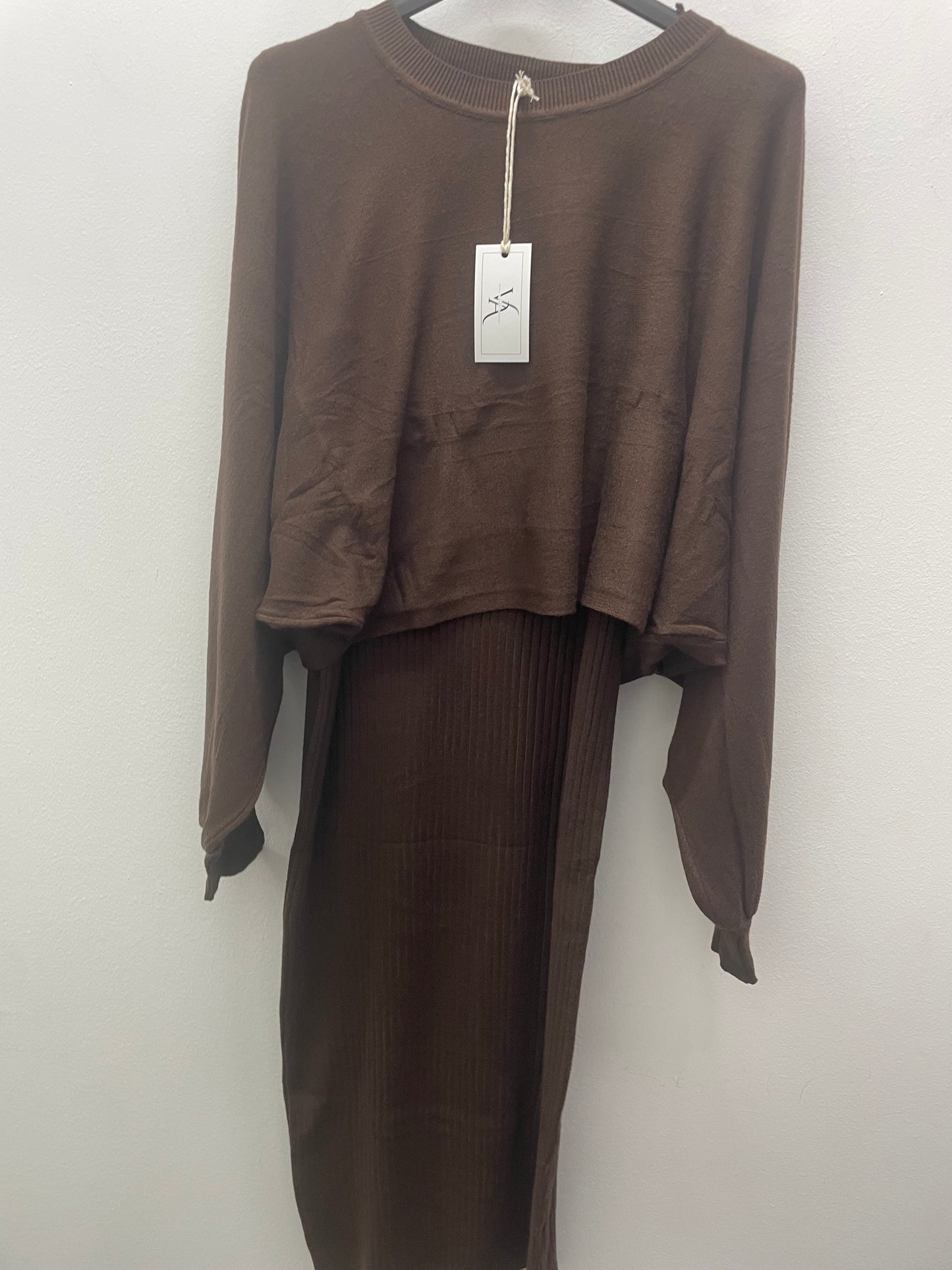 Vestido 2 piezas jersey