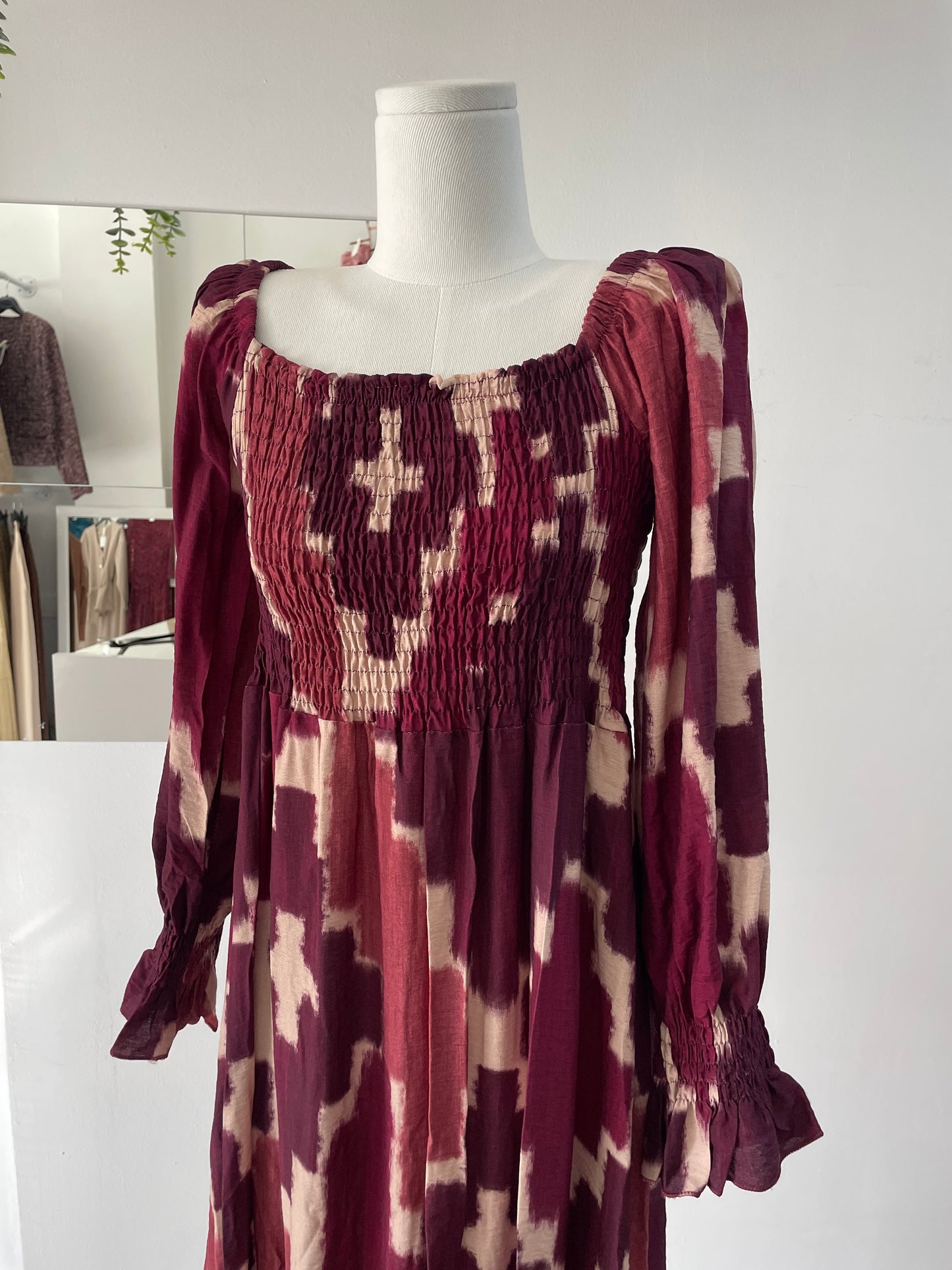 Vestido estampado p.abeja