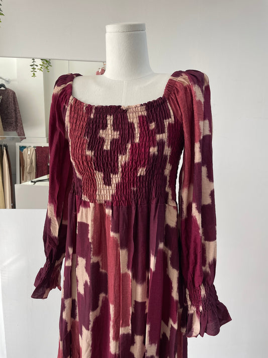 Vestido estampado p.abeja