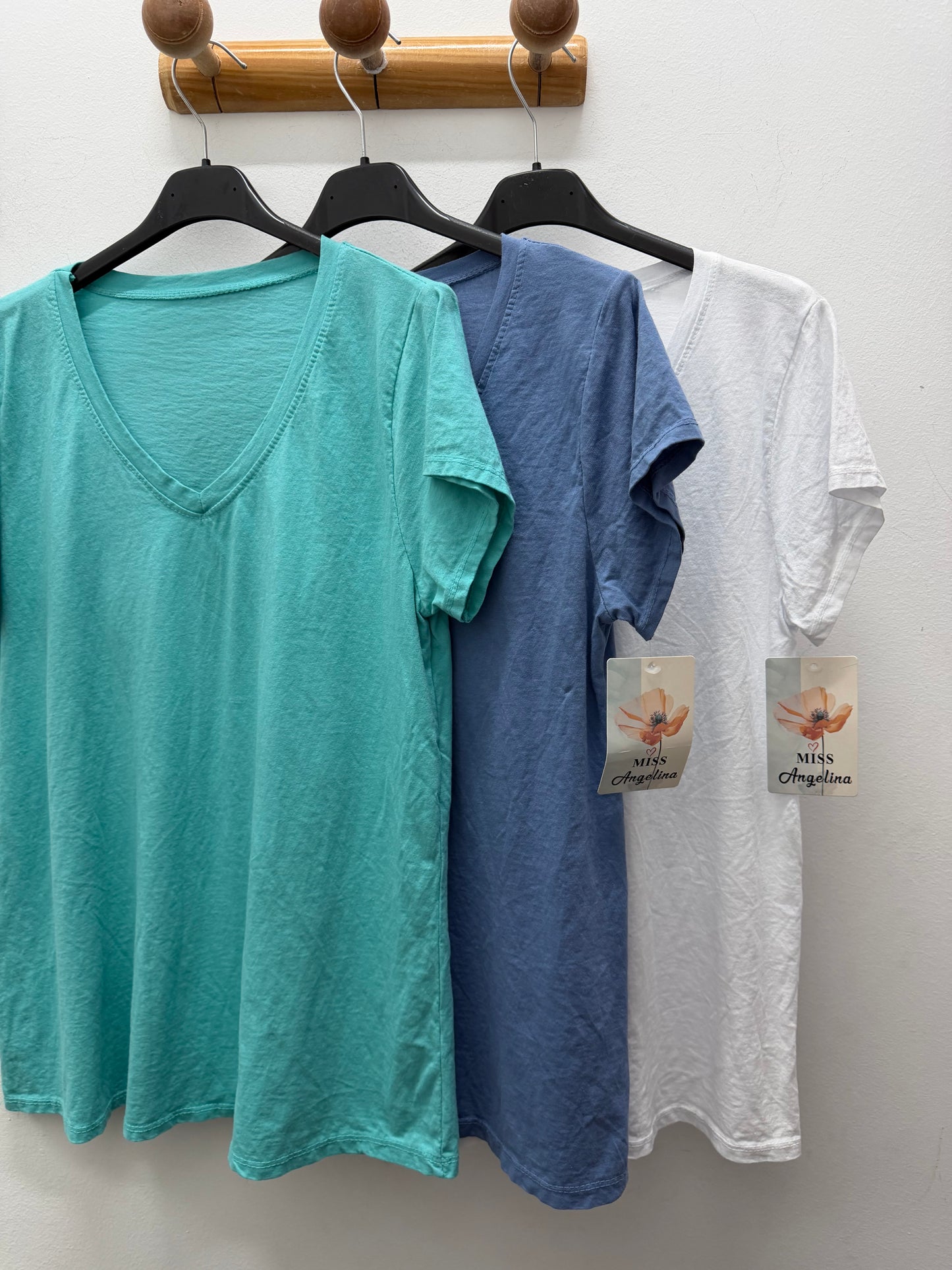 Camiseta cuello v