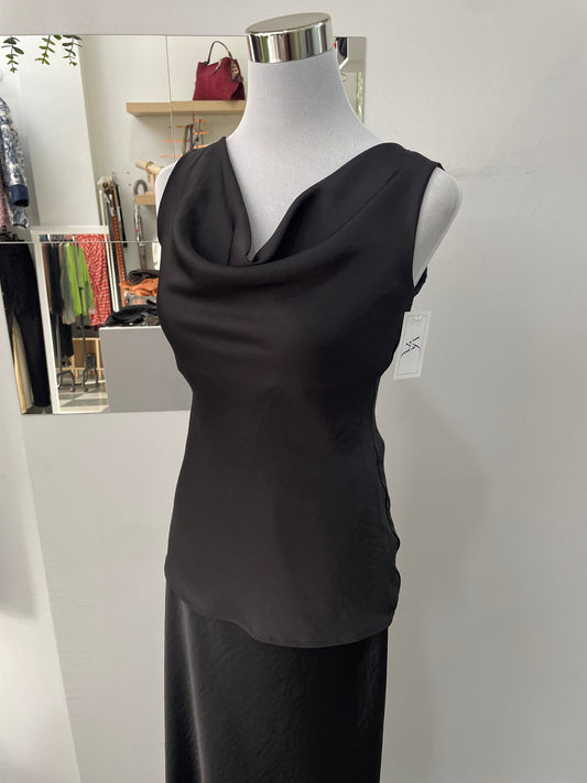 Conjunto falda seda