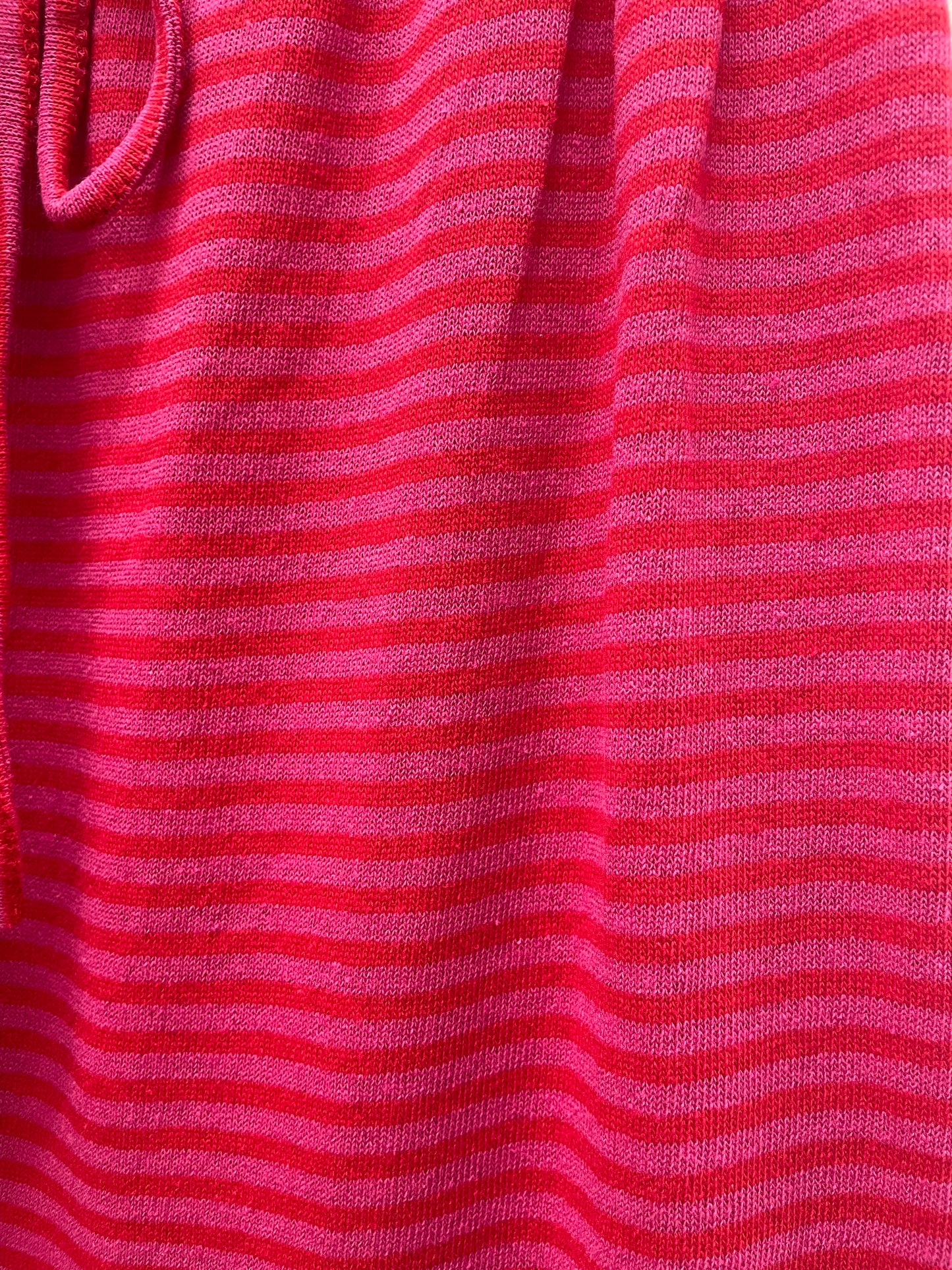 Conjunto rayas rosa
