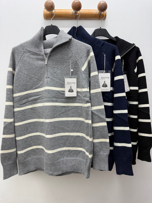 Jersey cuello cremallera