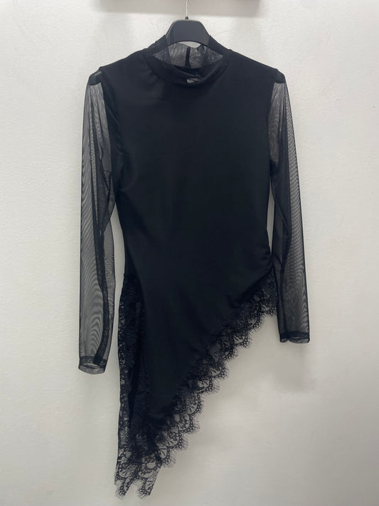 Chaleco tul asimétrico