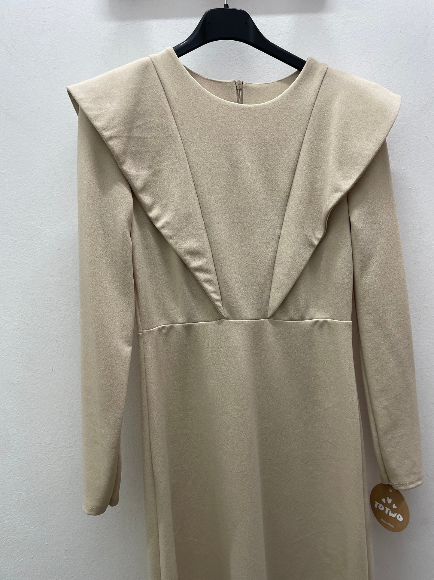 Vestido beige