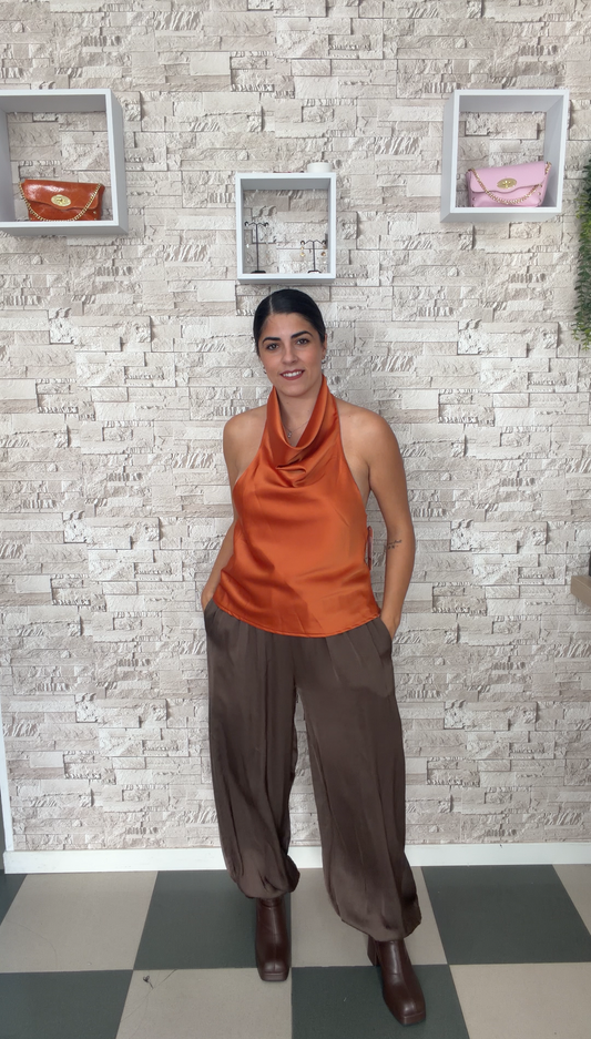 Pantalón satén