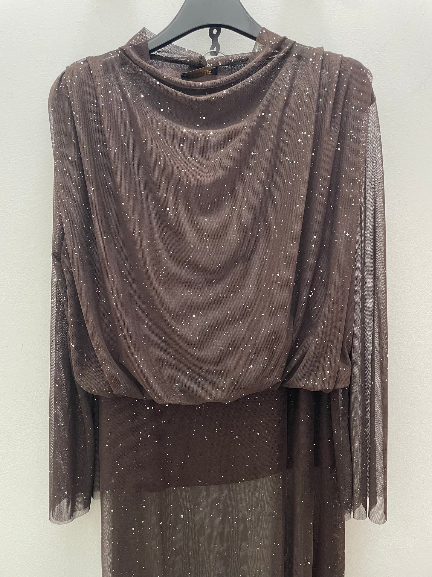 Conjunto chocolate brillo