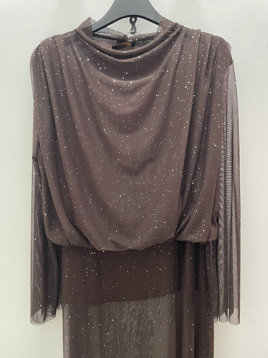 Conjunto chocolate brillo