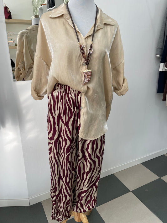 Pantalon cebra