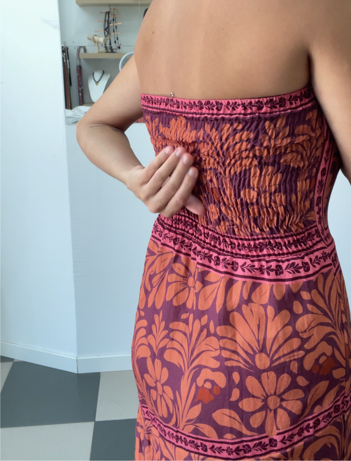 Vestido estampado p.honor
