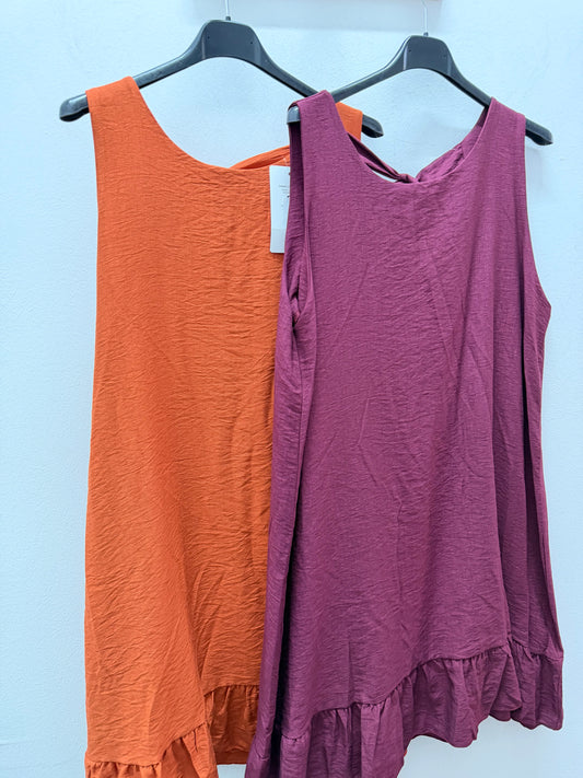 Vestido lazo espalda