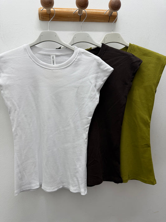 Camiseta básica ajustada