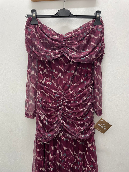 Vestido tul rosa