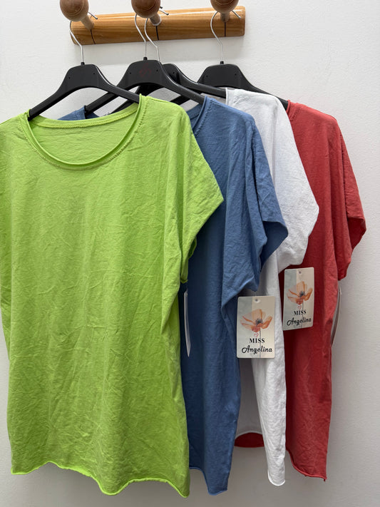 Camiseta cuello redondo