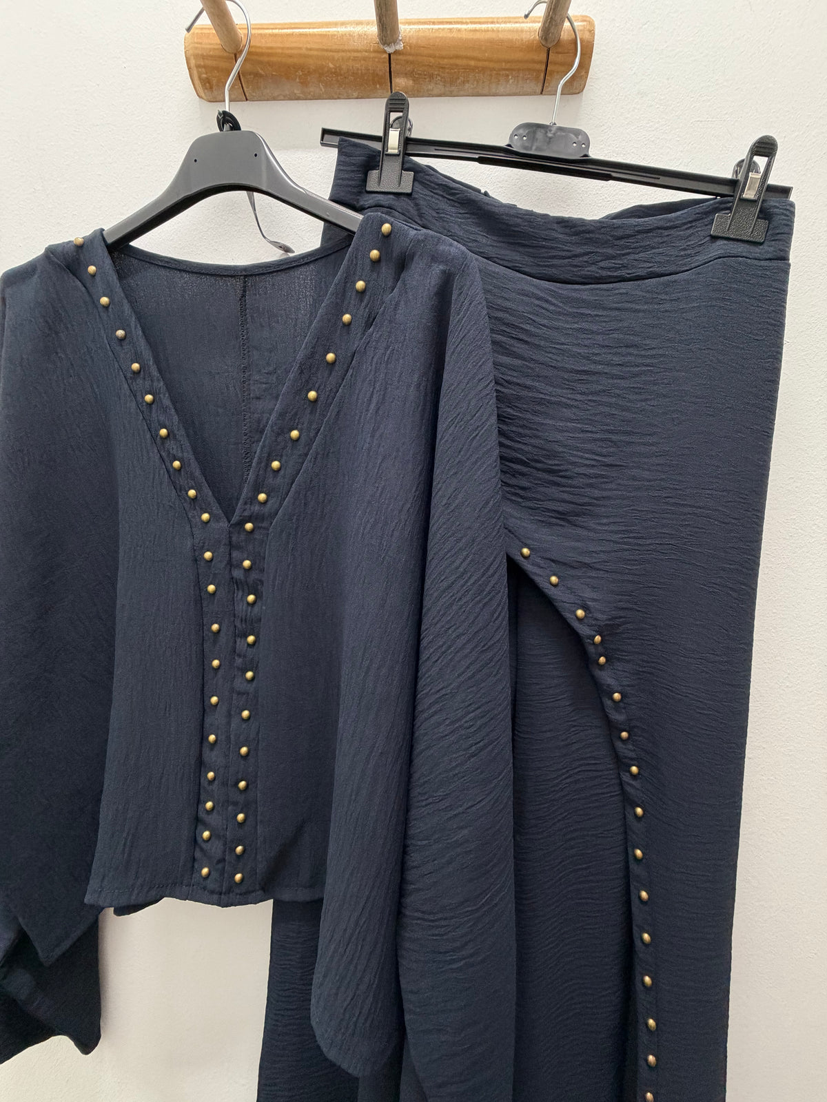 Conjunto azul tachuela