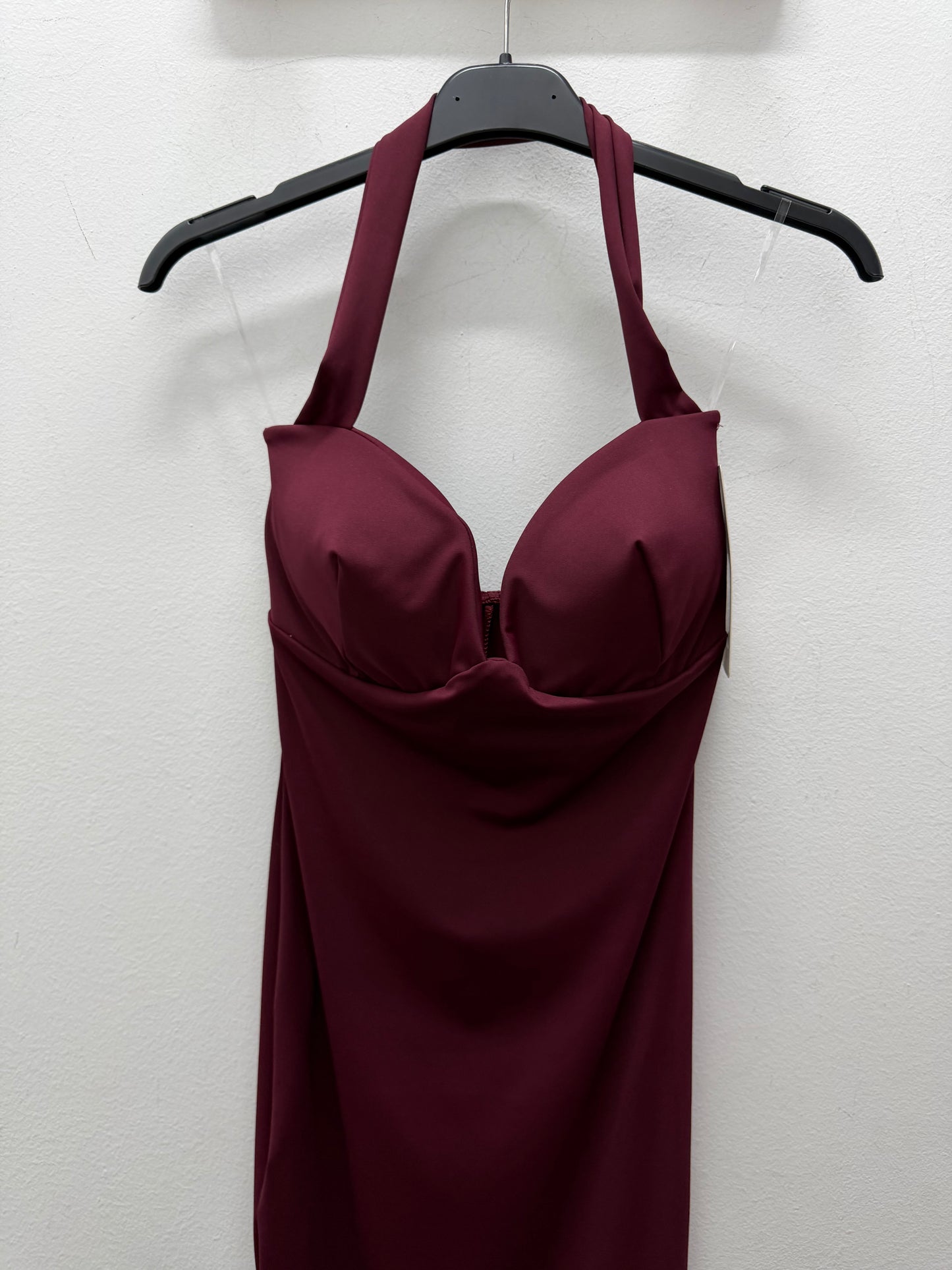 Vestido licra tinto