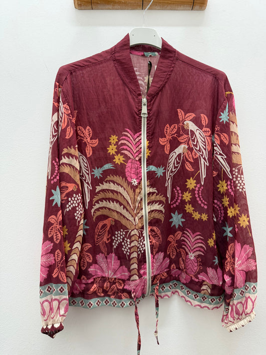Bomber estampado