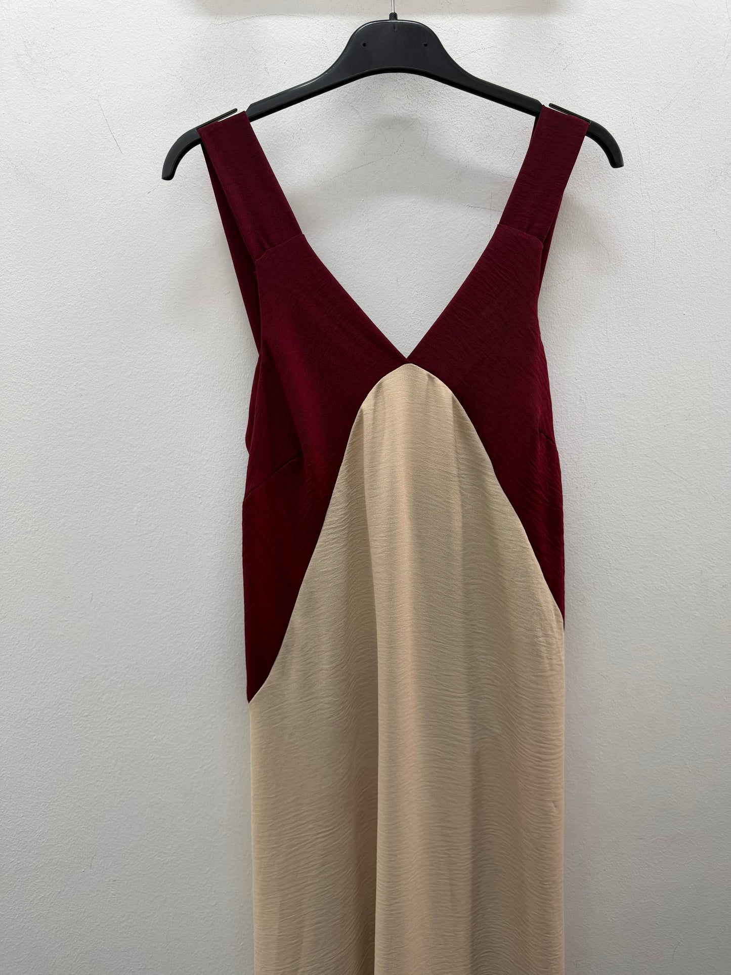 Vestido bicolor