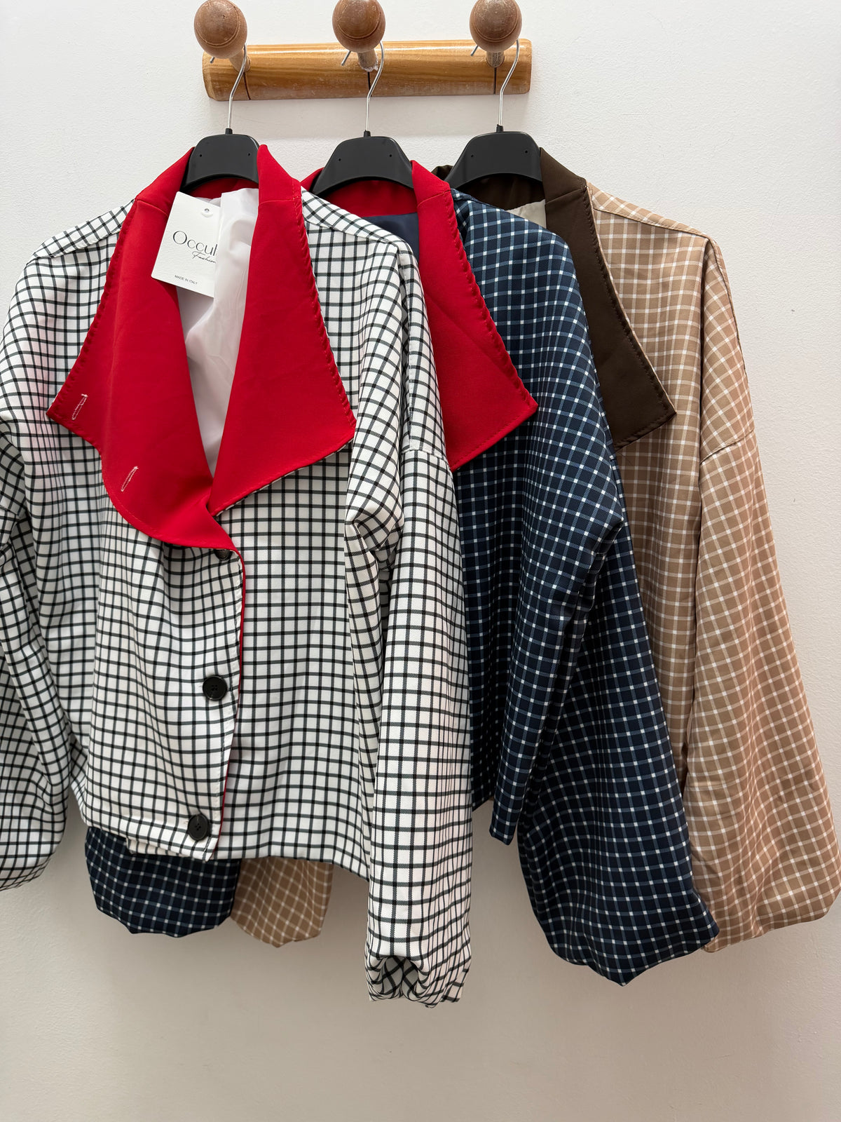 Chaqueta cuadro